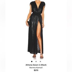 Norma Kamali NWT Black Formal Dress